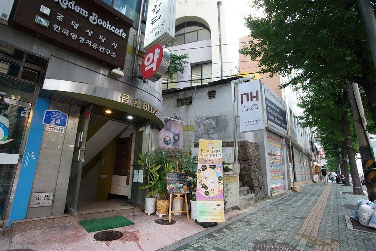 D.H Sinchon Guesthouse Szöul Kültér fotó