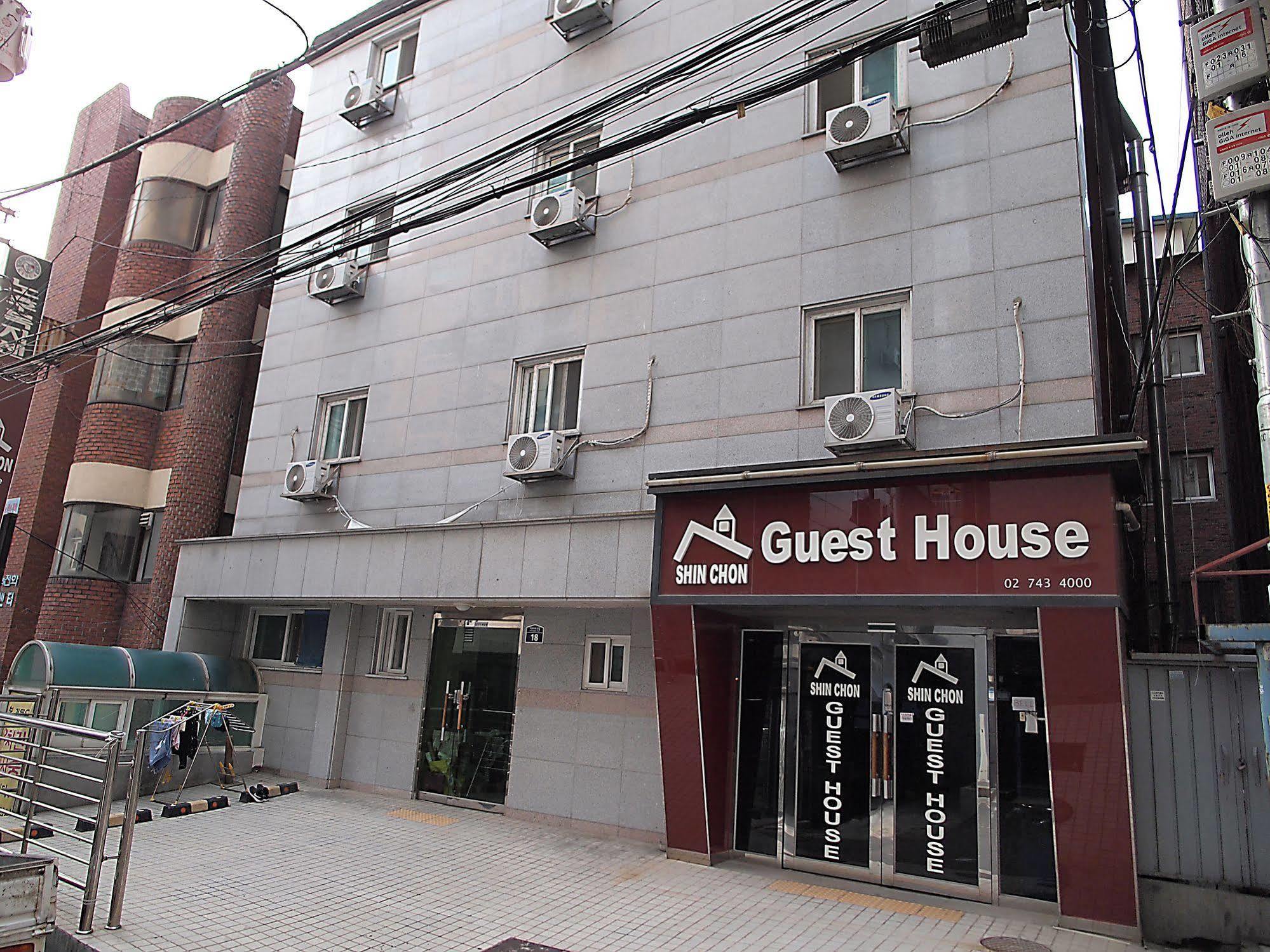 D.H Sinchon Guesthouse Szöul Kültér fotó